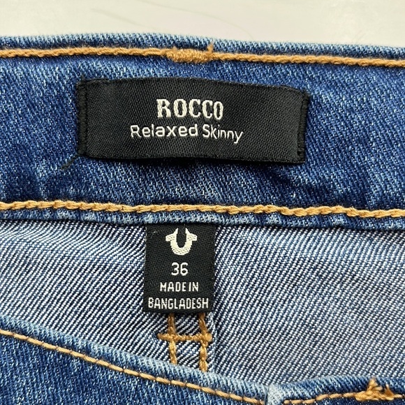 True Religion Rocco Moto Skinny NWT Size 36 - Picture 8 of 16
